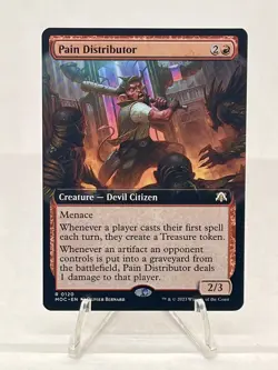 Pain Distributor (Extended Art) #120 Commander: March of the Machine 250001 - Image 1