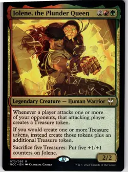 Jolene, the Plunder Queen R Commander: Streets of New Capenna 73 NM - Image 1