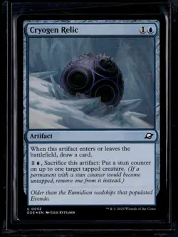 Cryogen Relic - 52 - Foil - EOE - NM - MTG Magic the Gathering - Image 1
