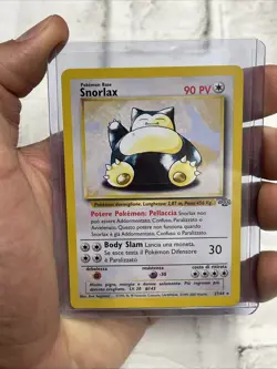Snorlax Non Holo 27/64 Vintage Pokemon Jungle 1999 Italian TCG WoTC NM Pokemon - Image 1