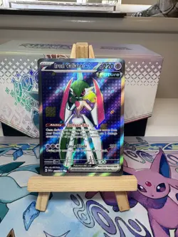 Pokemon TCG Iron Valiant EX Paradox Rift 225/182 Full Art Ultra Rare - Image 1