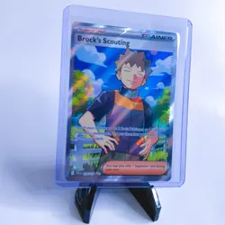 Pokemon TCG Brock's Scouting 179/159 Journey Together Full Art Ultra Rare Holo - Image 2