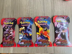 Pokemon TCG - x 4 Destined Rivals Sleeved Booster Packs Full Art Set Brand New - Image 1
