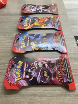 Pokemon TCG - x 4 Destined Rivals Sleeved Booster Packs Full Art Set Brand New - Image 5