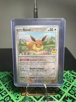 Eevee 074/131 Pokemon Day 2025 Stamp - Prismatic Evolutions - Image 1
