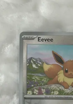 2025 Prismatic Evolution Eevee Pokemon Day Promo Reverse Cosmos Holo (074/131) - Image 3