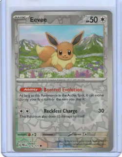 Eevee - (Pokemon Day 2025) (Reverse Cosmos Holo) 074/131 - Image 1