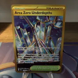 Pokemon TCG - Area Zero Underdepths 174/142 - Hyper Rare Holo - Sv07 Stellar - Image 1