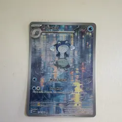 Poliwhirl 176/165 SV 151 Illustration Rare Holo Pokemon TCG - English - Image 1