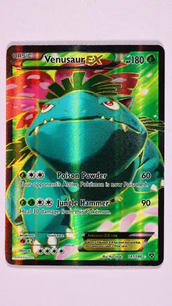 Pokemon Venusaur EX 141/146 Full Art XY Base Set Ultra Rare NM - Image 1