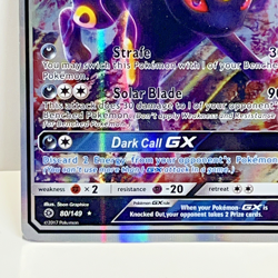 2017 Pokemon Sun & Moon Umbreon Holo #80/149 - Image 5