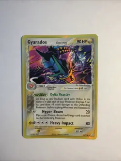 Pokemon Holon Phantoms Gyarados Delta Species 8/110 Delta LP/NM - Image 1