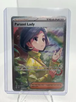 Pokemon Parasol Lady 255/182 SV04 Holo - Image 1