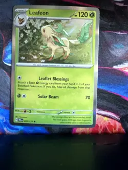 Leafeon (Cosmo Promo) 005/131 Holo Rare Prismatic Evolutions Pokemon Holo NM - Image 1