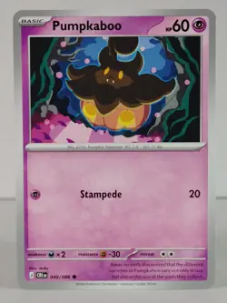 Pumpkaboo - ME: Chaos Rising #040 - POKEMON - NM - singles - Image 1