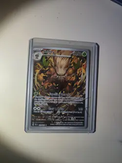 Shiftry 163/162 SV05 Temporal Forces Illustration Rare Holo 150 HP ENG 2024 - Image 1