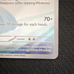 Pokemon Dewgong 097/094 PFL Holo Rare Stage 1 130HP Eng - Image 4