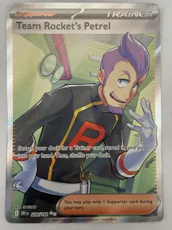 Pokemon Team Rocket's Petrel 226/182 Sv10: Destined Rivals Holo - Image 1