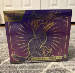 Pokemon TCG Scarlet and Violet Base Elite Trainer Box ETB Miraidon ✅ SEALED - Image 1