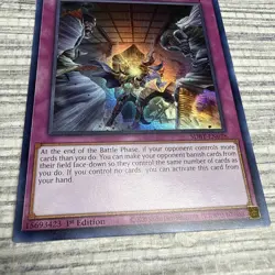 Yu-Gi-Oh! Evenly Matched SDBT-EN038 - Super Rare - 1st Edition - LP - Image 5