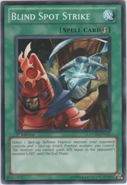 Blind Spot Strike - DP10-EN021 - Common - Unlimited Edition - Heavily Played - Image 1
