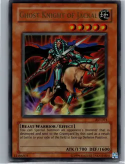 Ghost Knight of Jackal Ultra Rare Ancient Sanctuary AST-071 LP - Image 1