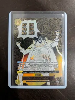 Zehahahahaha! (Alternate Art) OP16-116 One Piece Card Game The Time of Battle - Image 3