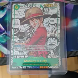 Bandai One Piece CCG Monkey D. Luffy OP13-118 Manga - Image 1