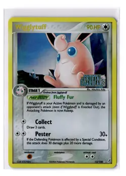 Wigglytuff - 13/100 Crystal Guardians Reverse Holo (STAMPED) - LP - POKEMON TCG - Image 1