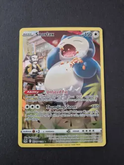 Snorlax TG10/TG30 Lost Origin Trainer Gallery Ultra Rare Card Pokemon TCG - Image 1