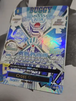 Bandai One Piece Card Game OP09-057 Cross Guild R Foil Alt Art Event EN - Image 2