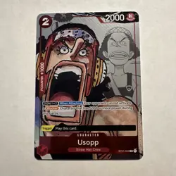 Usopp ST01-002 Alt Art One Piece TCG Premium Card Collection 25th Edition Promo - Image 2