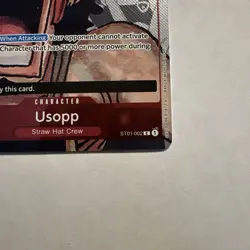 Usopp ST01-002 Alt Art One Piece TCG Premium Card Collection 25th Edition Promo - Image 5