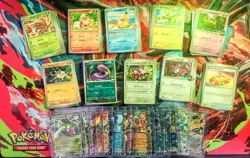 Pokemon TCG Destined Rivals - Complete Base Set C/UC/R ALL Ex's 182 Cards ALL NM - Image 2