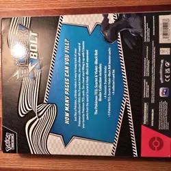 Pokemon TCG - Black Bolt Binder Collection Trading Card Game Set - SEALED 🔥 - Image 2