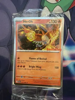 Pokemon Ho-Oh 010/086 Chaos Rising Gamestop Exclusive Promo Card NM - Image 1