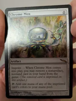 1x Chrome Mox Mirrodin Regular MTG Card Magic: The Gathering MP - Image 1