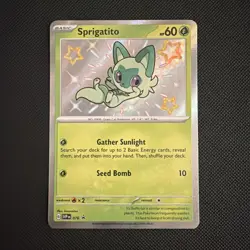 Sprigatito 076 Sv: Scarlet & Violet Promo Cards Holo - Image 1