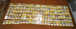 Huge Collection Bulk Lot 150 Vintage Trainer Pokemon Cards (some E Reader) - Image 1