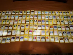 Huge Collection Bulk Lot 150 Vintage Trainer Pokemon Cards (some E Reader) - Image 3