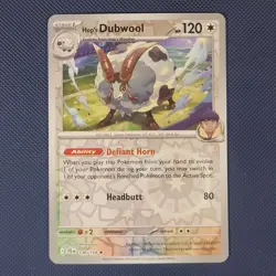 Hop's Dubwool 136/159 - Journey Together - Rare Reverse Holo Pokemon Card - NM - Image 1