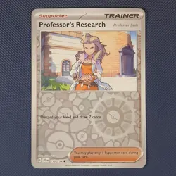 Professor's Research 155/159 - JT - Common Reverse Holo Pokemon Card - NM - Image 1