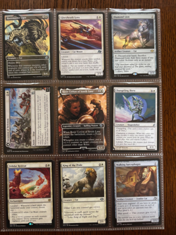 Custom Commander EDH Arahbo, the First Fang Deck, Cats. Full art lands!- MTG - Image 3