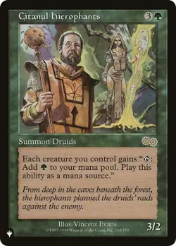 Citanul Hierophants - The List Reprints - USG-244 - LP/NM - Image 1