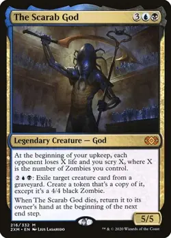 The Scarab God - Foil 2XM NM MTG - Image 1