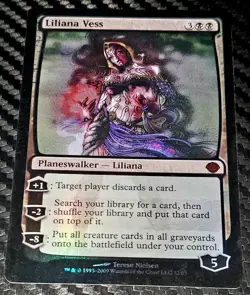 Liliana Vess Duel Decks: Garruk vs. Liliana Foil 32/63 MTG Magic The Gathering - Image 1