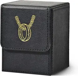 Marsguard V107 MTG Card Deck Box [Black & Purple] [NEW & SEALED] [B0F2H884QK] - Image 1