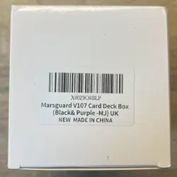 Marsguard V107 MTG Card Deck Box [Black & Purple] [NEW & SEALED] [B0F2H884QK] - Image 4