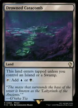 Drowned Catacomb 388 Rare Commander: FINAL FANTASY NM - Image 1