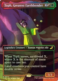 ** Toph, the Greatest Metalbender ** Commander (EDH) Deck ** MTG - Image 1